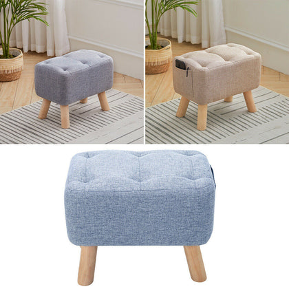 Home Entrance Bench Shoes Change Pouffe Seat Stool Home Hallway Chair Footstool