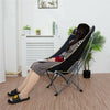Folding Camping Chair Portable Outdoor Picnic Beach Sun lounger with Side Pocket