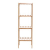 2/3/4 Tier Bamboo Plant Pot Stand Holder Rack Shelf Display Organiser Bookcase