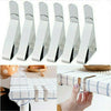 UK 8Pack Table Cloth Clip Desk Cover Skirt Tablecloth Clamp Banquet Home Picnic