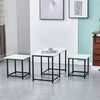 Vintage Bar Table and 2/4 Stools Set Industrial Breakfast Bar Table Dining Set