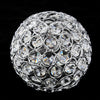 1Pc Modern Chrome Silver Crystal LED Wall Light bed Sconce With rope Switch