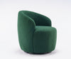 Modern Accent Armchair 360°Swivel Chair Sofa Living Room Bedroom Furniture Green