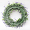 Artificial Silk Flowers Garland Hanging Lavender Boxwood Door Wreath Wedding NEW