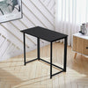 Home Office Laptop Computer Desk Folding Table Wood Metal Writing Working Desk