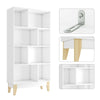 Bookcase 8 Cubes Bookshelf White Storage Shelving Unit Display Cabinet