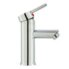 Cloakroom Chrome Luxury Bathroom Modern Basin Sink Mono Mixer Tap with 2 Hoses