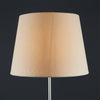 MiniSun Floor Lamp - Modern Brushed Chrome Metal Light Large Shades LED Bulb A+