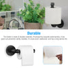 Toilet Paper Holder Stainless Steel Matte Black Toilet Roll Holder Wall Mounted