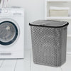 Laundry Basket Washing Clothes Storage Hamper Rattan Style Plastic Basket Large