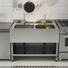 Stainless Steel Commercial Kitchen Sink Catering Sink Single Double Bowl Drainer