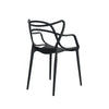 Set of 4 Masters Chairs Modern Style Office Home Dining Chairs Black/White/Gr