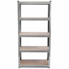 5 Tier Shelf Large Galvanised Warehouse DIY Garage Storage Rack Shelving Holder