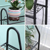 3 Tiers Plant Stand Planter Flower Pot Outdoor Garden Shoes Shelf Diaplay Rack