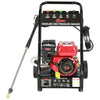 7HP Petrol Powered High Pressure Washer Mobile Cleaning Machine Spray Jets