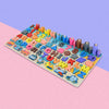 Kid Busy Board Math Preschool Montessori Educational Wooden Toys For Children UK