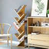 Tree Desktop Bookshelf Desk Bookcase Display Book Rack 3 Tier Organizer Storage