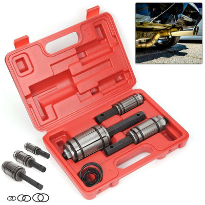 3PC Exhaust Tail Pipe Expander Kit Tool Set Custom Build Car with Carry Case UK