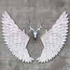 UK 40'' Large Rustic Angel Wing Wall Mount Hanging Art Home Bedroom Living Decor