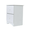 Assemble Storage Cabinet Bedroom Bedside Locker Single Drawer Bedside Table