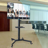 Mobile TV Cart Floor Stand Mount Home Exhibition Trolley Television for 23"-55"