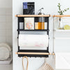 Refrigerator Magnetic Rack Kitchen Fridge Side Organizer Storage Holder Shelf