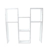 7 CUBE RECTANGLE WALL MOUNTED SHELVES FLOATING SHELF BOOKCASE HANGING BOOKSHELF