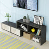 Modern 160cm TV Stand Unit Home Cabinet Media Storage Space Shelves w/ Drawers