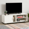 Modern Panana White TV Unit Stand Cabinet Sideboard Entertainment Media Storage