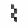 5 Tier Floating Wall Shelves Corner Shelf Storage Display Holder Bookcase Set UK