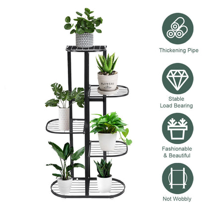 5 Tier Flower Plant Pot Stand Holder Shelf Rack Garden Home Display Decor