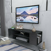 Wall Mounted TV Unit Floating Cabinet TV Stereo Media Storage High Gloss Black