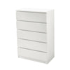 MODERN - White Chest Of Drawers Bedroom Furniture Storage Bedside 2-6 Draws UK
