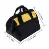 16 inch Tool Bag Hard Bottom Toolbag Heavy Duty Tool Case Tools Storage Case