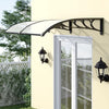 DOOR CANOPY AWNING SHELTER ROOF FRONT BACK PORCH OUTDOOR SHADE PATIO ROOF 4SIZES