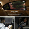 Car Side Window Sun Shades 2Pack Blocking Mosquito Net Mesh For Baby Universal