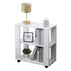 White Bedside Table Drawer Cabinet Small Side End Table Nightstand Storage Shelf