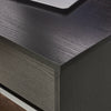 Simple Budget Computer Desk Wooden Small Table With Sliding Drawer Tray