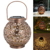 Solar Powered LED Morrocan Lantern Hanging Outdoor Garden Lamp Light Decoration