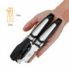 Stainless Steel Can Opener Non Slip Heavy Duty Tin Easy Comfy Grip Kitchen
