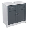 Bathroom Under Sink Basin Cabinet Storage Unit Cupboard with Shelving Furniture