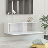 TV Cabinet TV Stand Unit Wall Mounted Floating Cupboard 2 Compartments Furniture