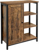 Industrial Storage Sideboard Large Rustic Cabinet Vintage Metal Console Table