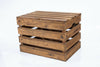 Bulk Vintage Wooden Storage Box Trunk Retail Display Chest Open Storage Box