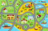 Kids Rug Road Map Play Mat Town Children’s Carpet Farm Life Mats Floor Playroom