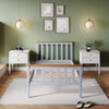 Solid Wooden Bed Frame 3ft Single Bedstead Modern Bedroom Furniture 190x90cm