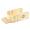 DIY Wood Loaf Soap Mould Silicone Mold Cake Making Tool Wooden Box+Slicer Cutter