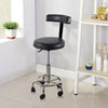 Salon Stool with Backrest Gas Lift Adjustable Swivel Barber Hairdresser Chair