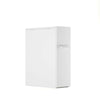 Bathroom Toilet Slim Floor Cabinet Narrow Storage Cupboard with Drawers White