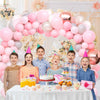 167Pcs/set Pink Balloon Arch Kit Set Birthday Wedding Baby Shower Garland Decor
